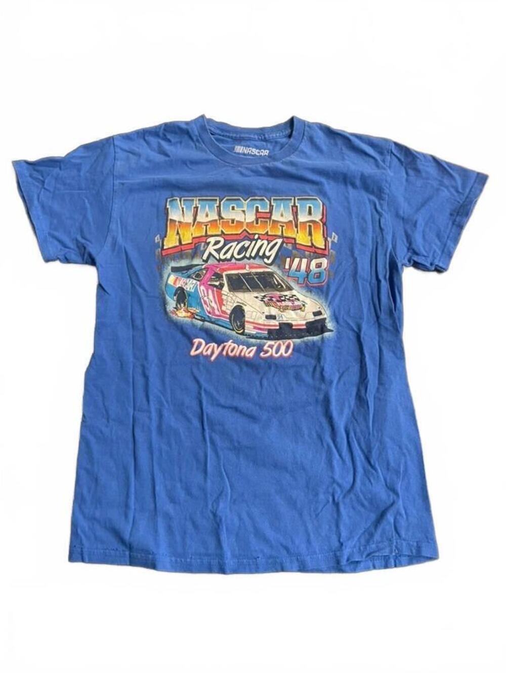 Vintage NASCAR Racing Daytona 500 #48 Graphic Tee M